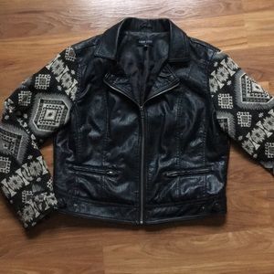 Vintage leather coat